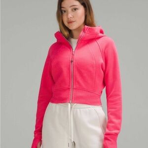 Lululemon Scuba Full-Zip Cropped Hoodie